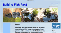 Desktop Screenshot of fishpondbuild.com